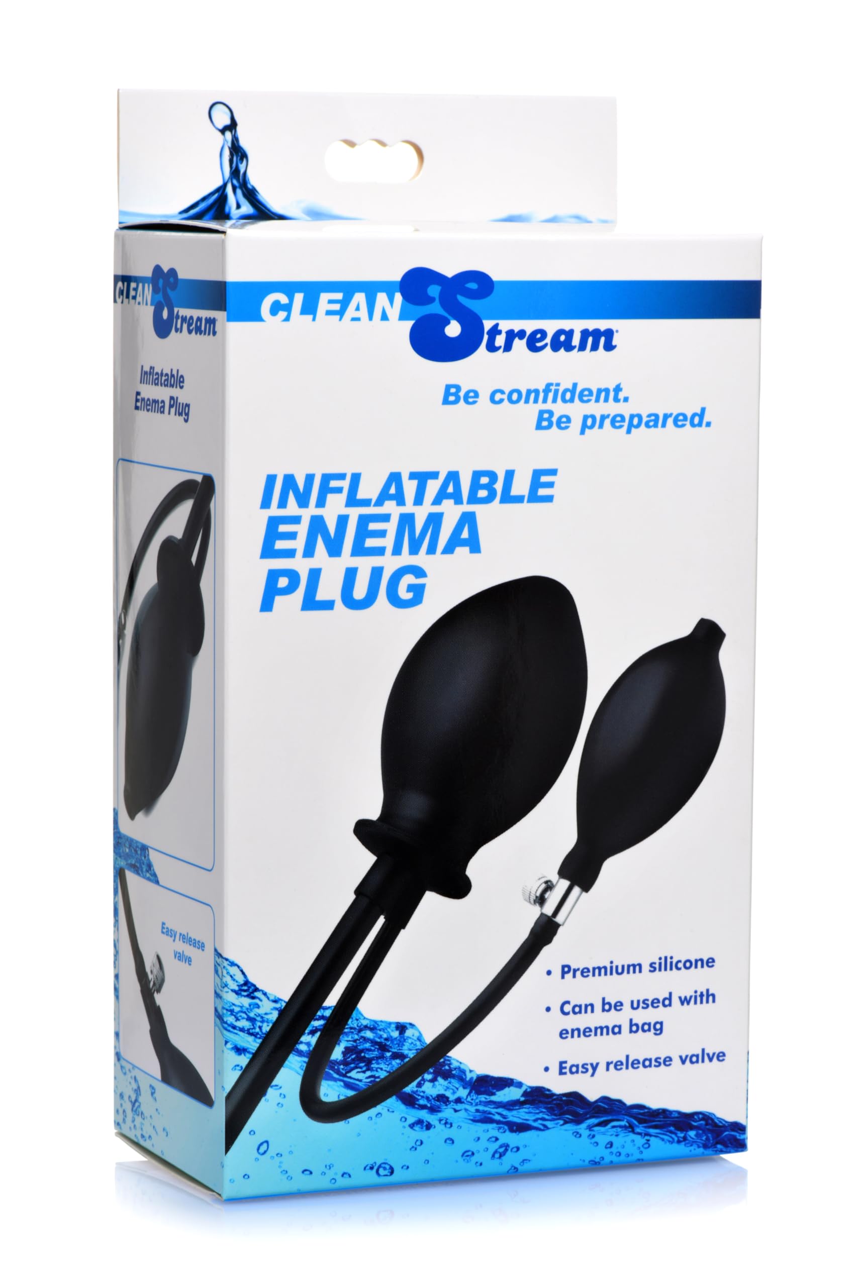 Cleanstream con lubricante y toalla listos para una sesión cómoda