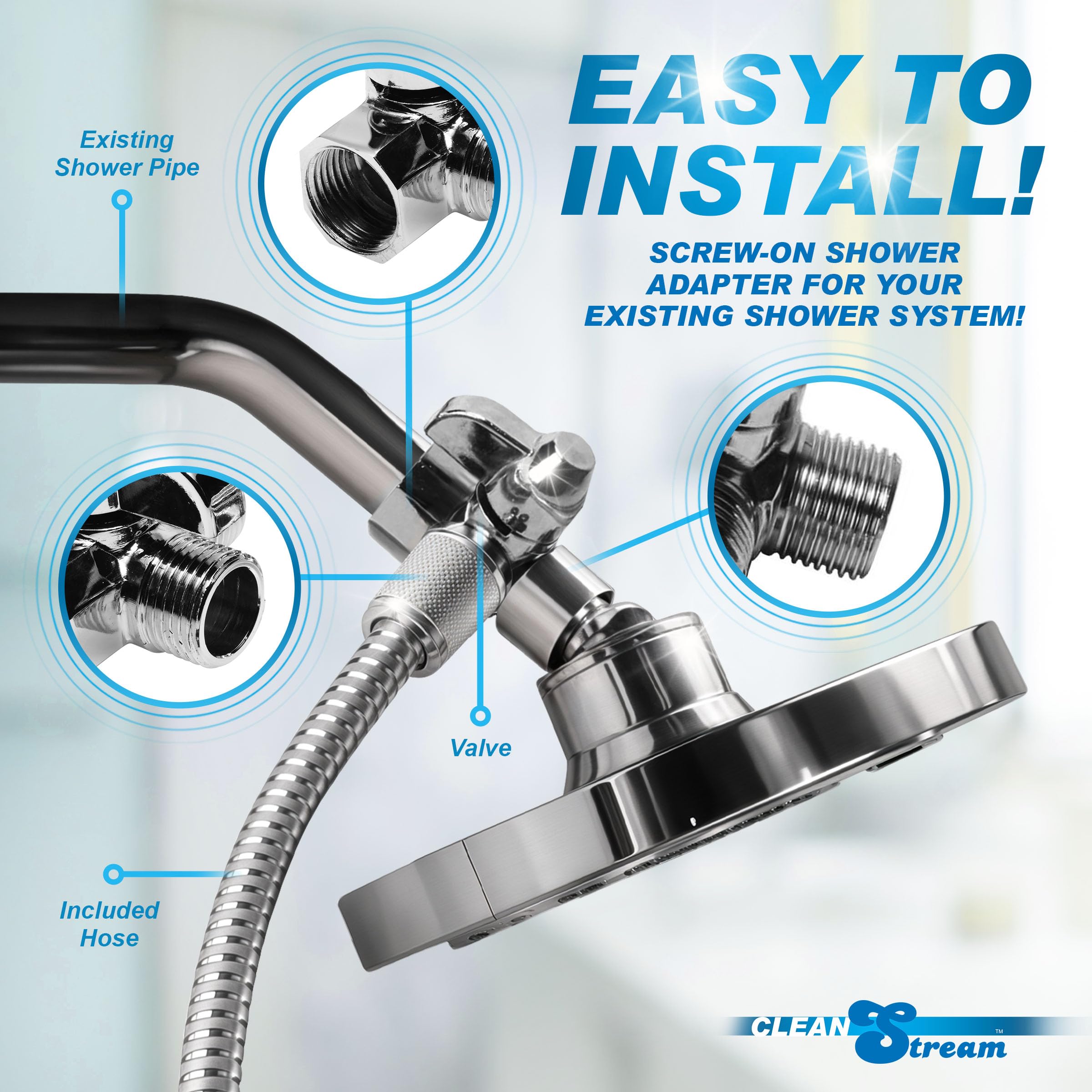 Cleanstream boquilla 3.5 pulgadas para flujo dirigido y mayor precisión