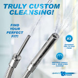 Cleanstream manguera metálica de 6 pies que brinda flexibilidad en la ducha