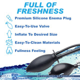 Cleanstream válvula de liberación para desinflado rápido y seguro