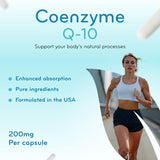 Clear Formulas etiqueta en primer plano con dosis de 200 mg