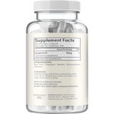 Clear Formulas etiqueta en primer plano con información de ingredientes