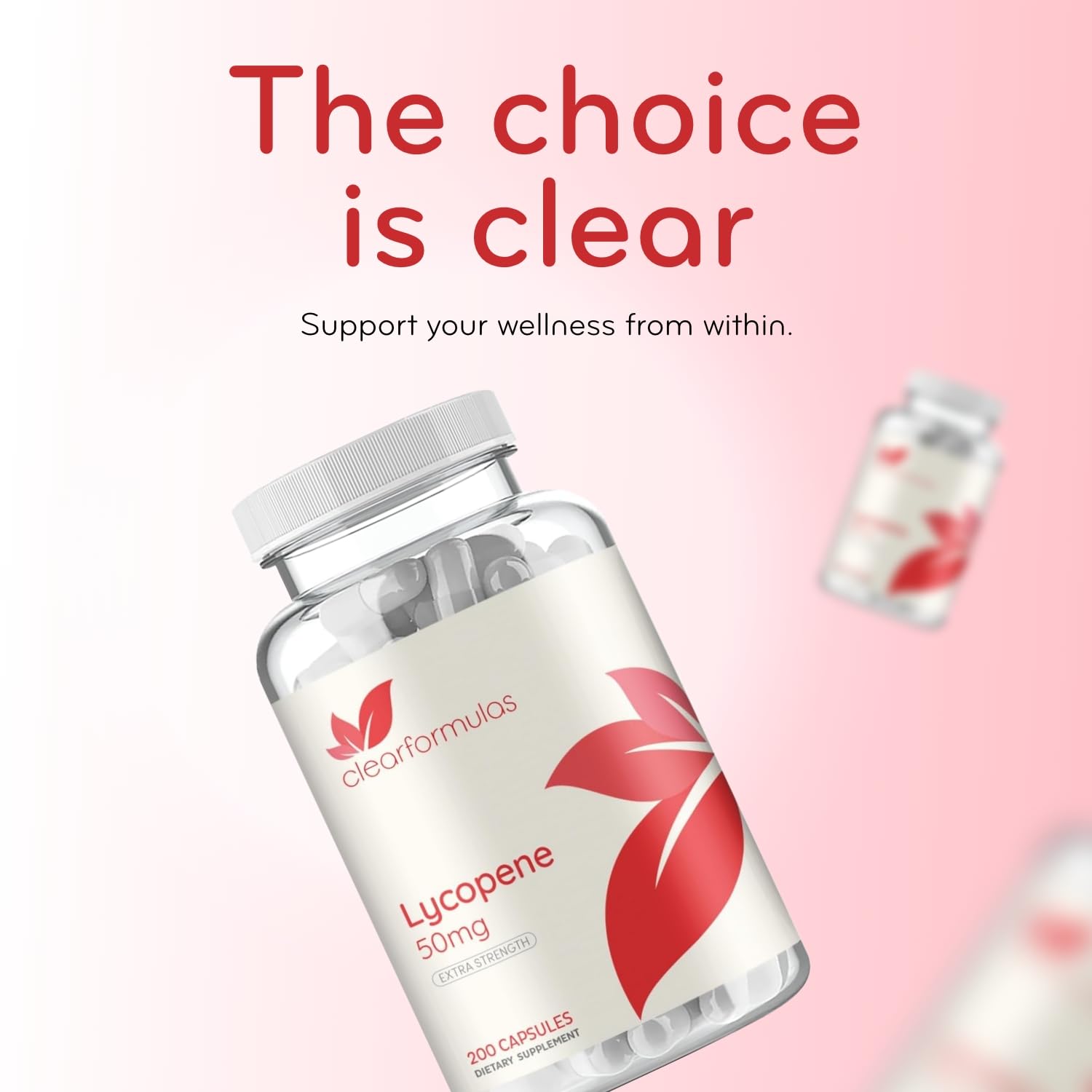 Clear Formulas tomates frescos como fuente natural de licopeno