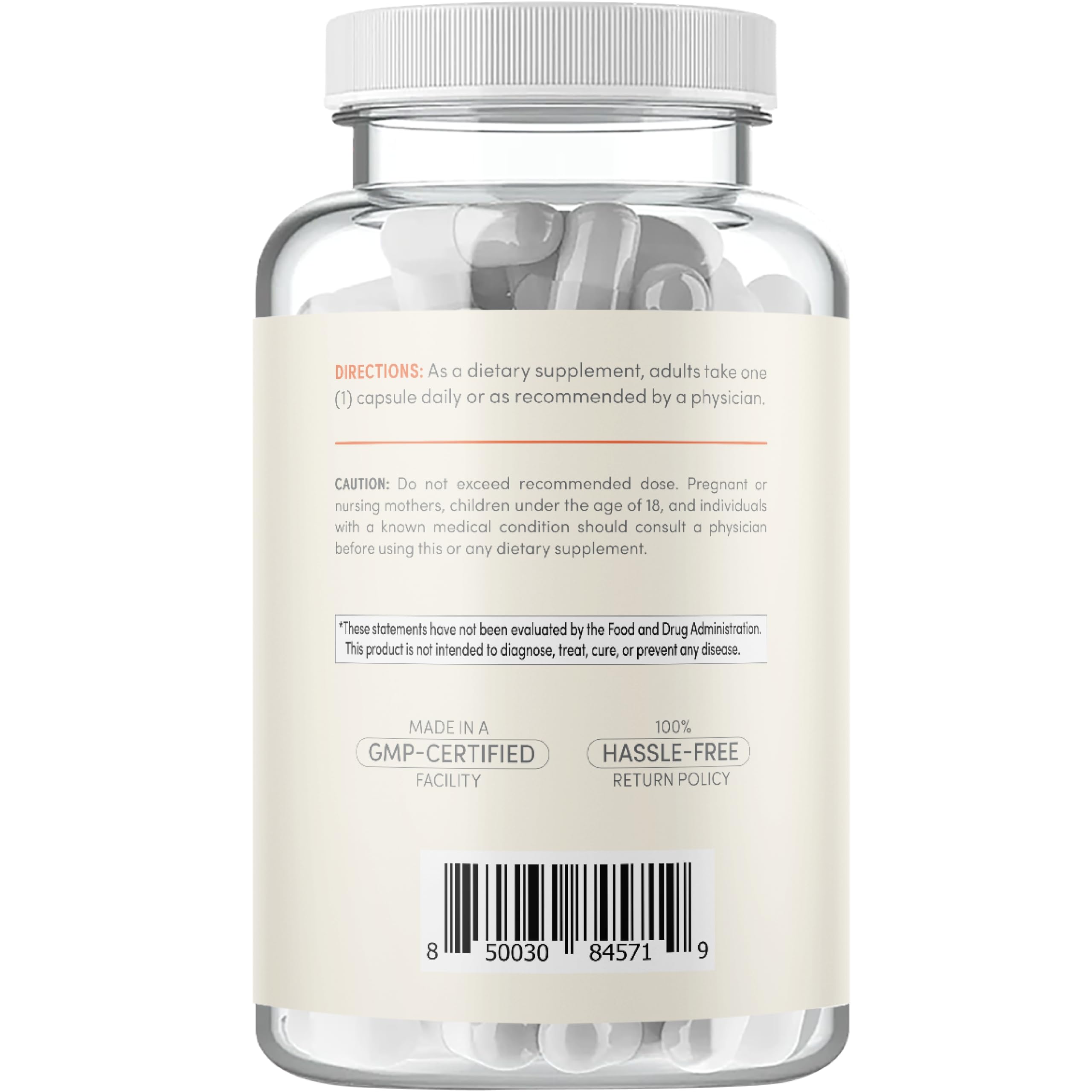 Clear Formulas polvo del ingrediente activo en detalle, evidencia de pureza y textura