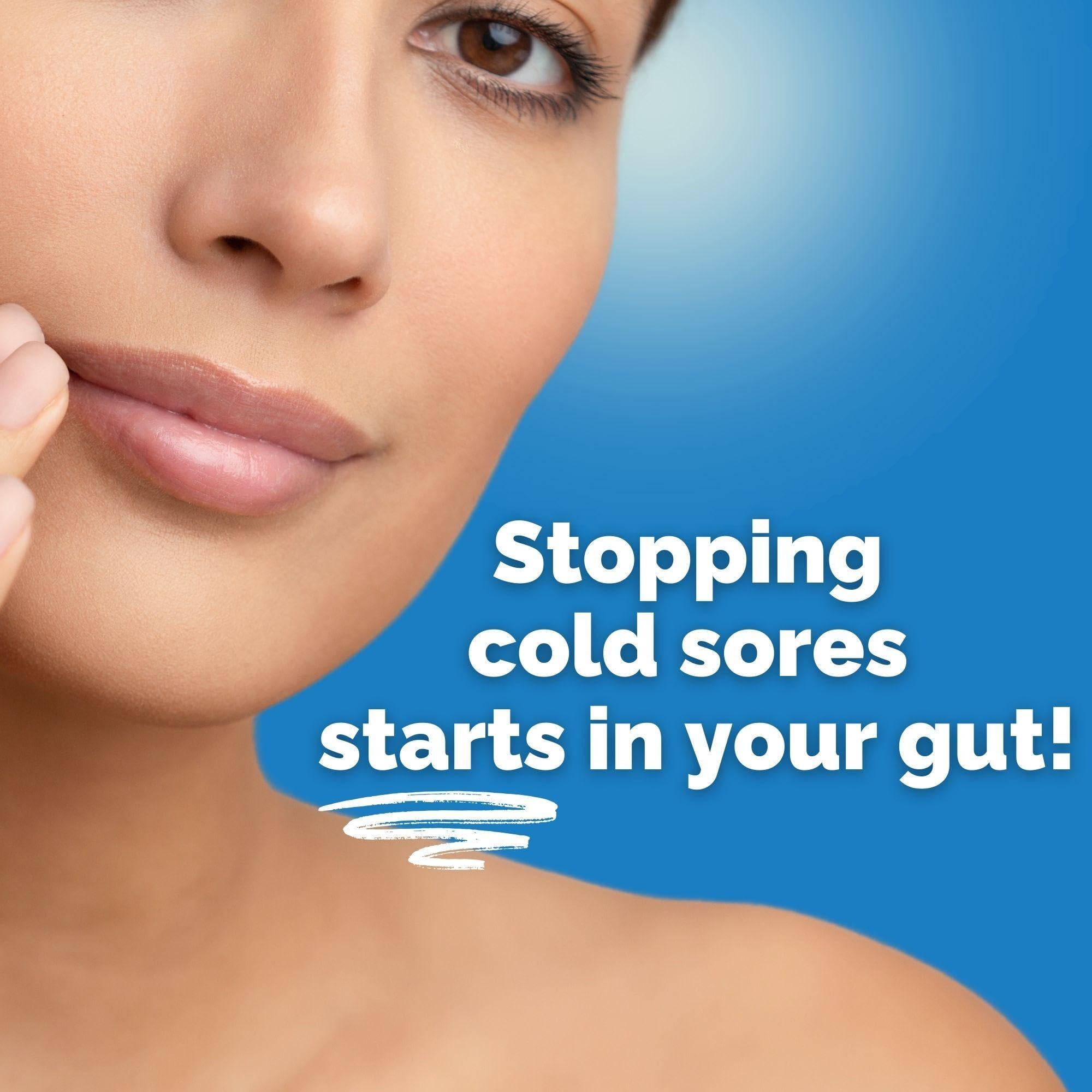 Clear Probiotics cápsula vegetal en primer plano, fácil de tragar y sin sabor