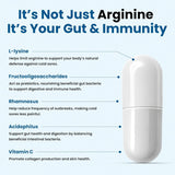 Clear Probiotics etiqueta con ingredientes clave y garantía de calidad
