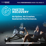 Persona en gimnasio usando ClearSummit, beneficio conveniencia durante ejercicio