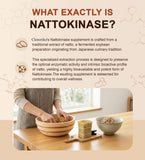 Clenoriko natto fermentado ilustrado para origen vegetal y tradición
