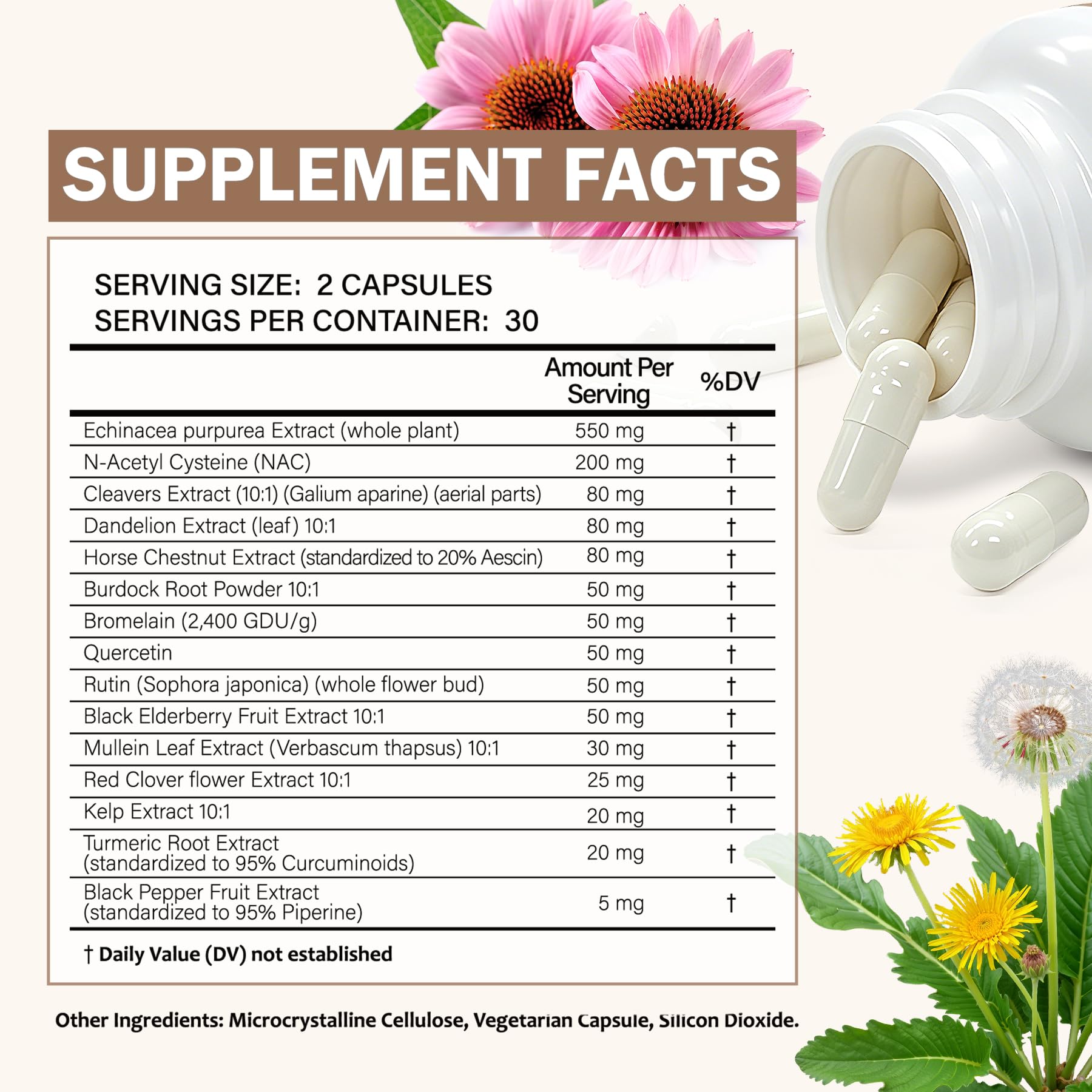 CleverasHealth parte trasera del envase con información nutricional clara