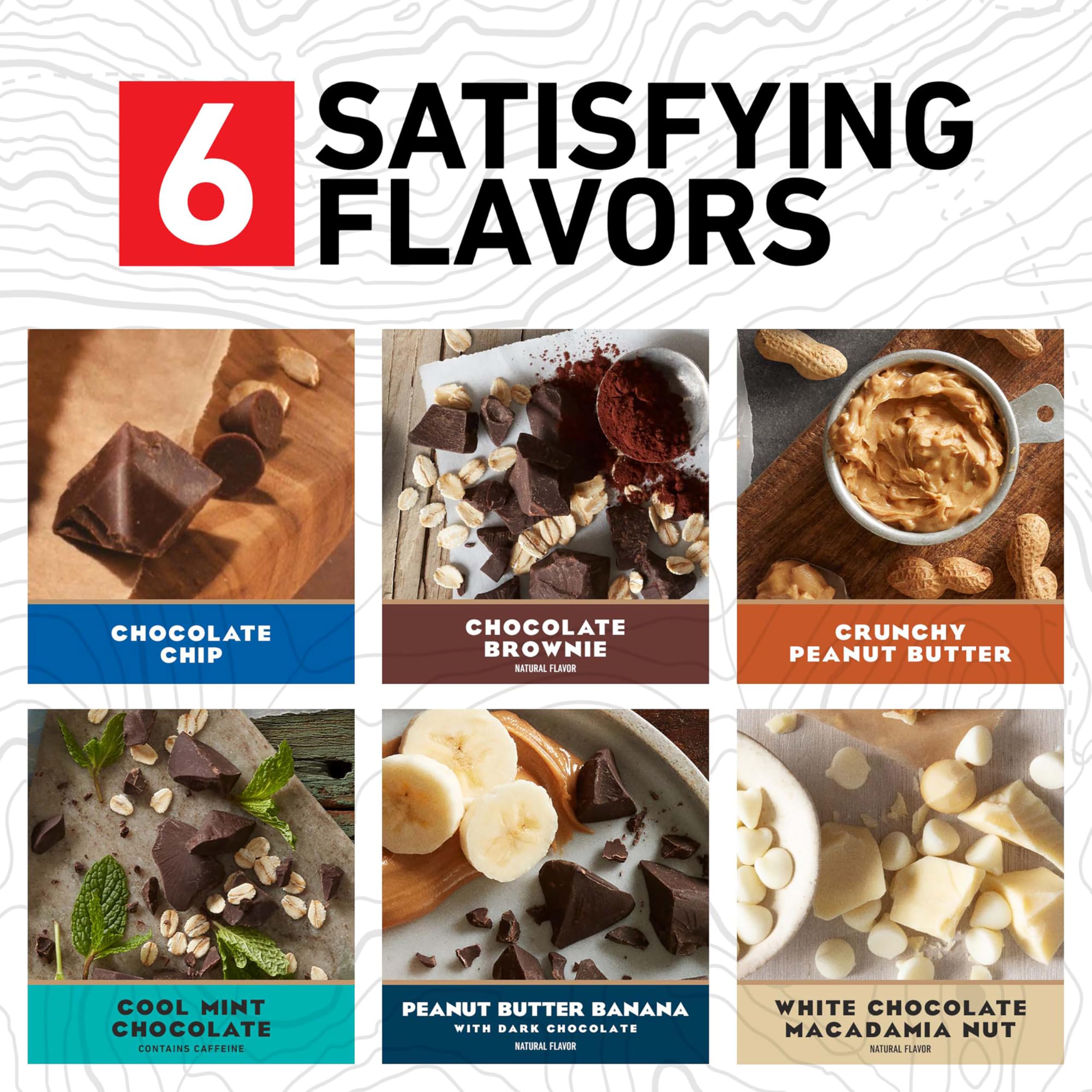 CLIF Bar barra Chocolate Chip en primer plano, sabor reconfortante