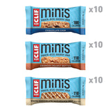 CLIF Bar primer plano de textura de avena que destaca ingredientes integrales