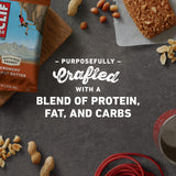 CLIF Bar ingredientes: avena y cacahuete para energía sostenida y natural