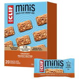 CLIF Bar empaque frontal mostrando mini barras y beneficios