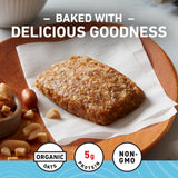 CLIF Bar comparación tamaño de una mini en mano para escala