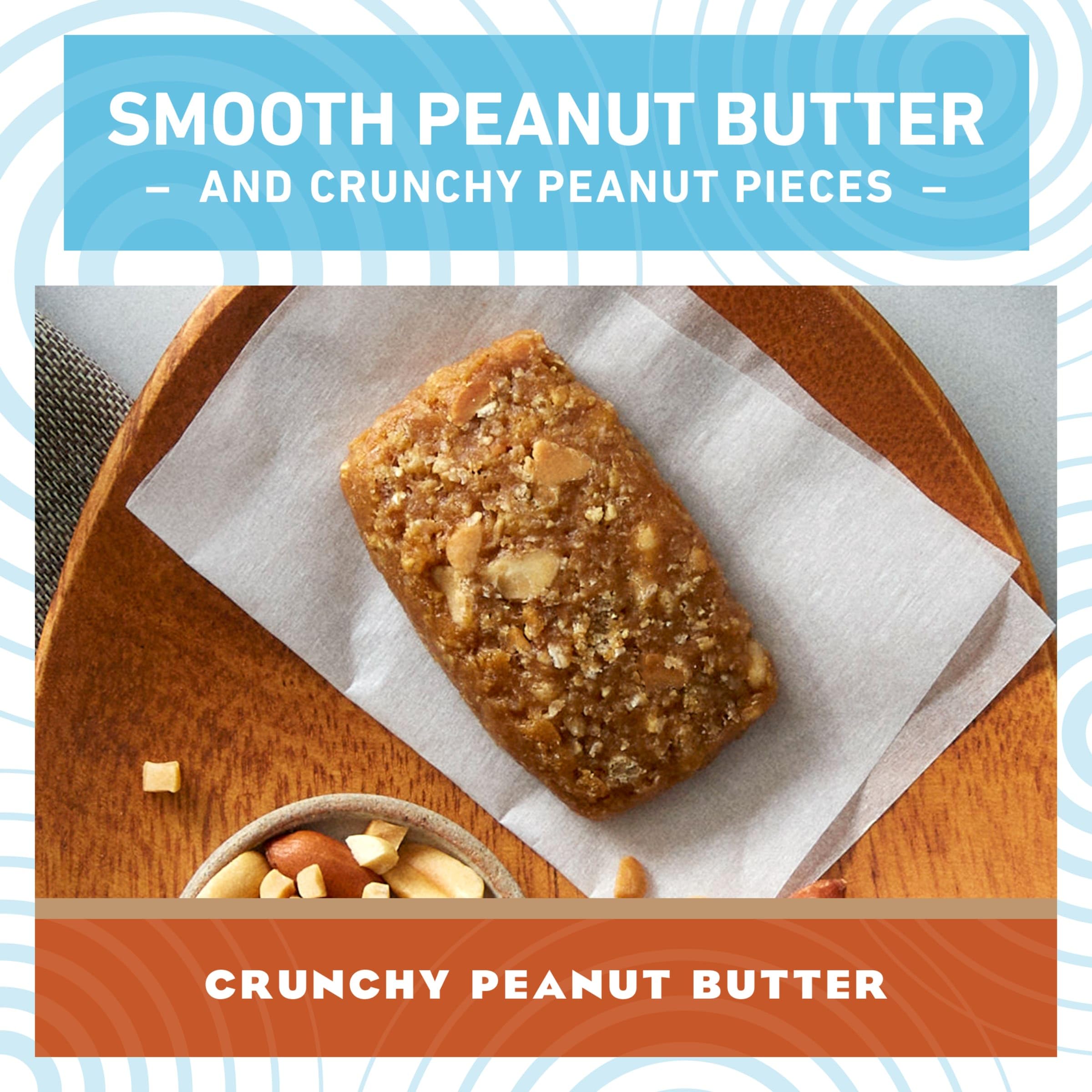 CLIF Bar primer plano de trozos crujientes para sabor intenso