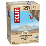 CLIF Bar caja abierta mostrando las 15 unidades listas para usar
