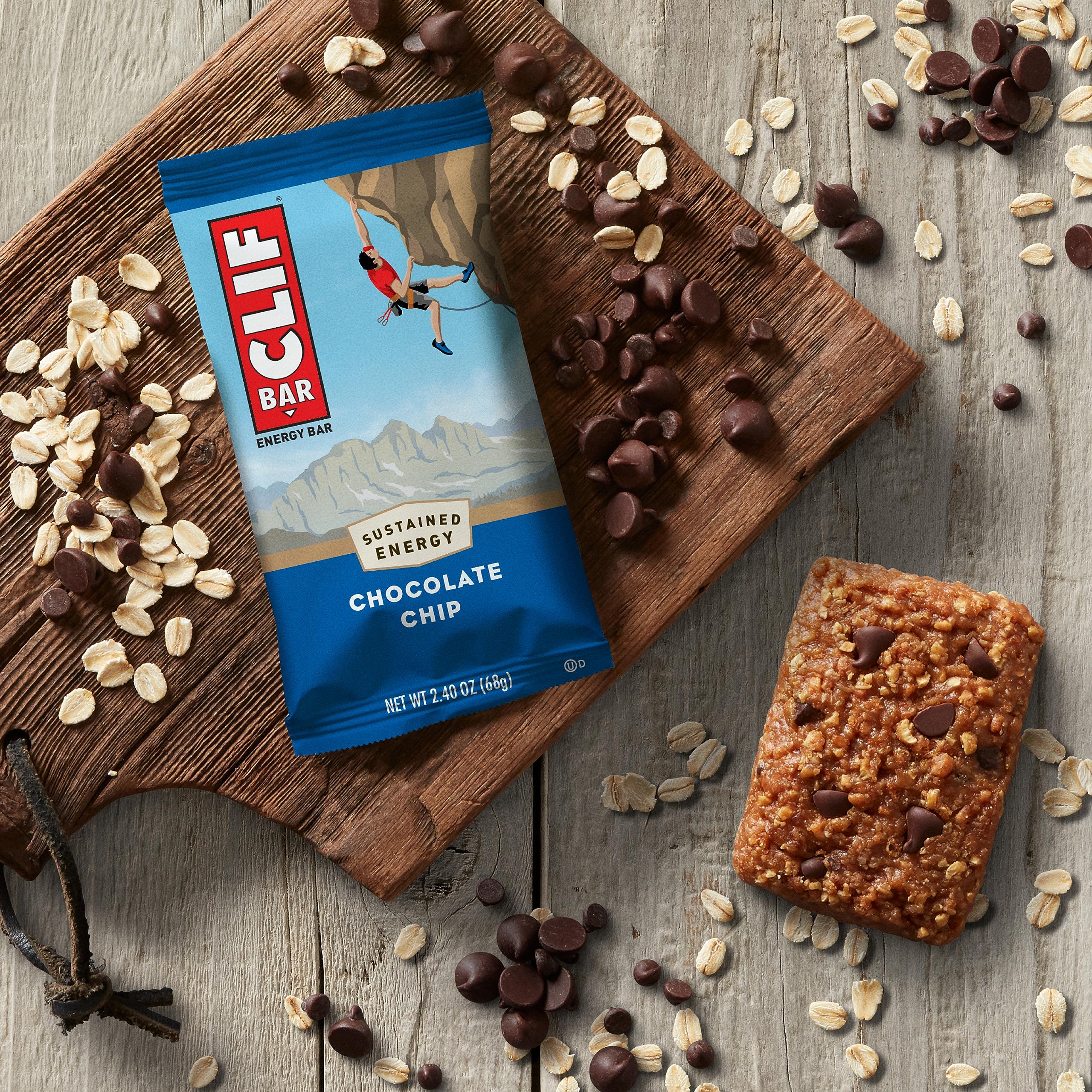 CLIF Bar Chocolate Brownie en bici, alimento para entrenos largos