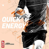 Clif Bloks primer plano de la textura del bloque y rápida disolución al masticar