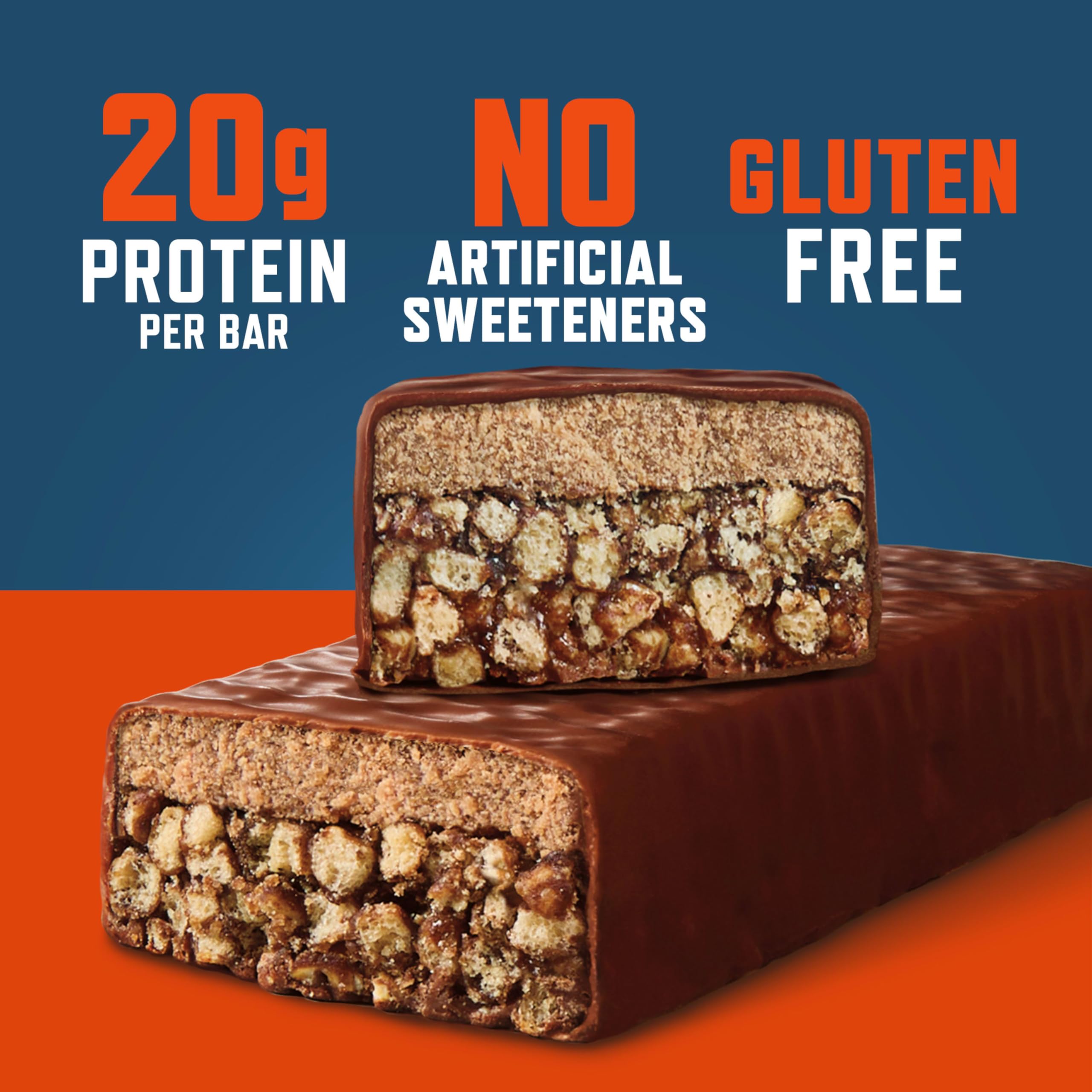 CLIF BUILDERS detalle de etiqueta con ingredientes clave y certificaciones