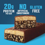 CLIF BUILDERS etiqueta nutricional enfocada para verificar contenido proteico