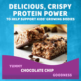Clif Kid ZBar detalle chispas de chocolate sabor atractivo