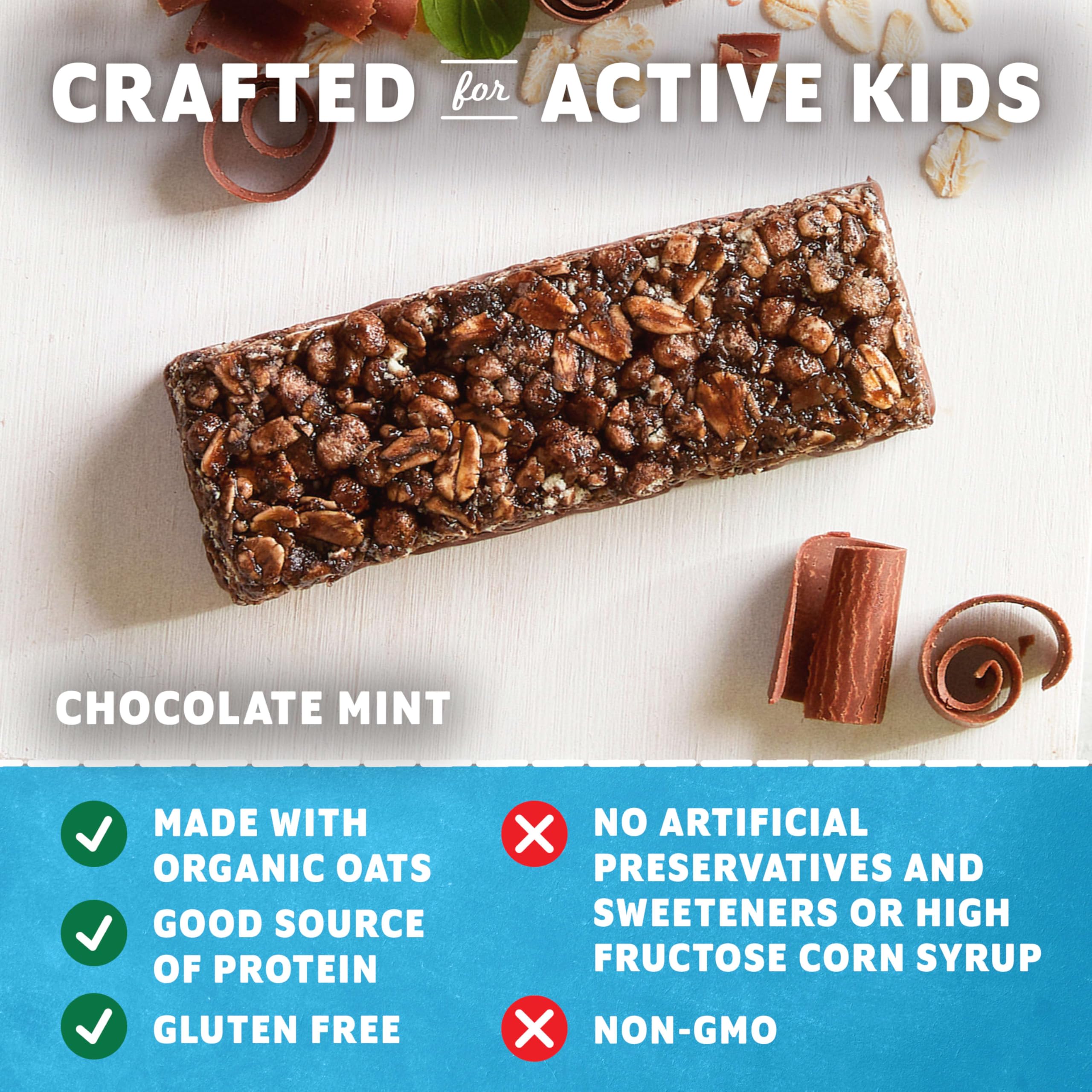 Clif Kid ZBar avena orgánica usada como ingrediente nutritivo y natural