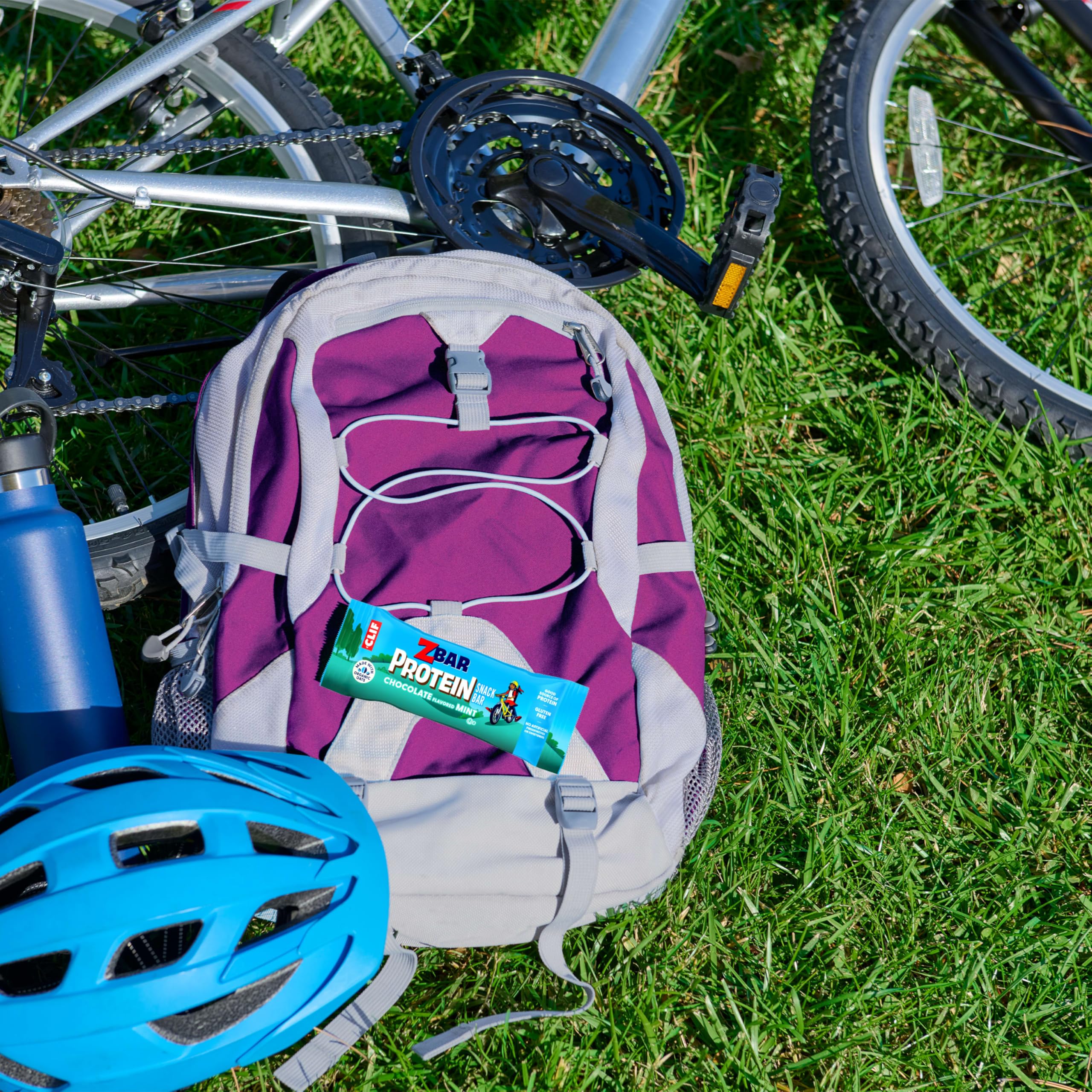 Clif Kid ZBar barrita dentro de una lonchera escolar como snack saludable