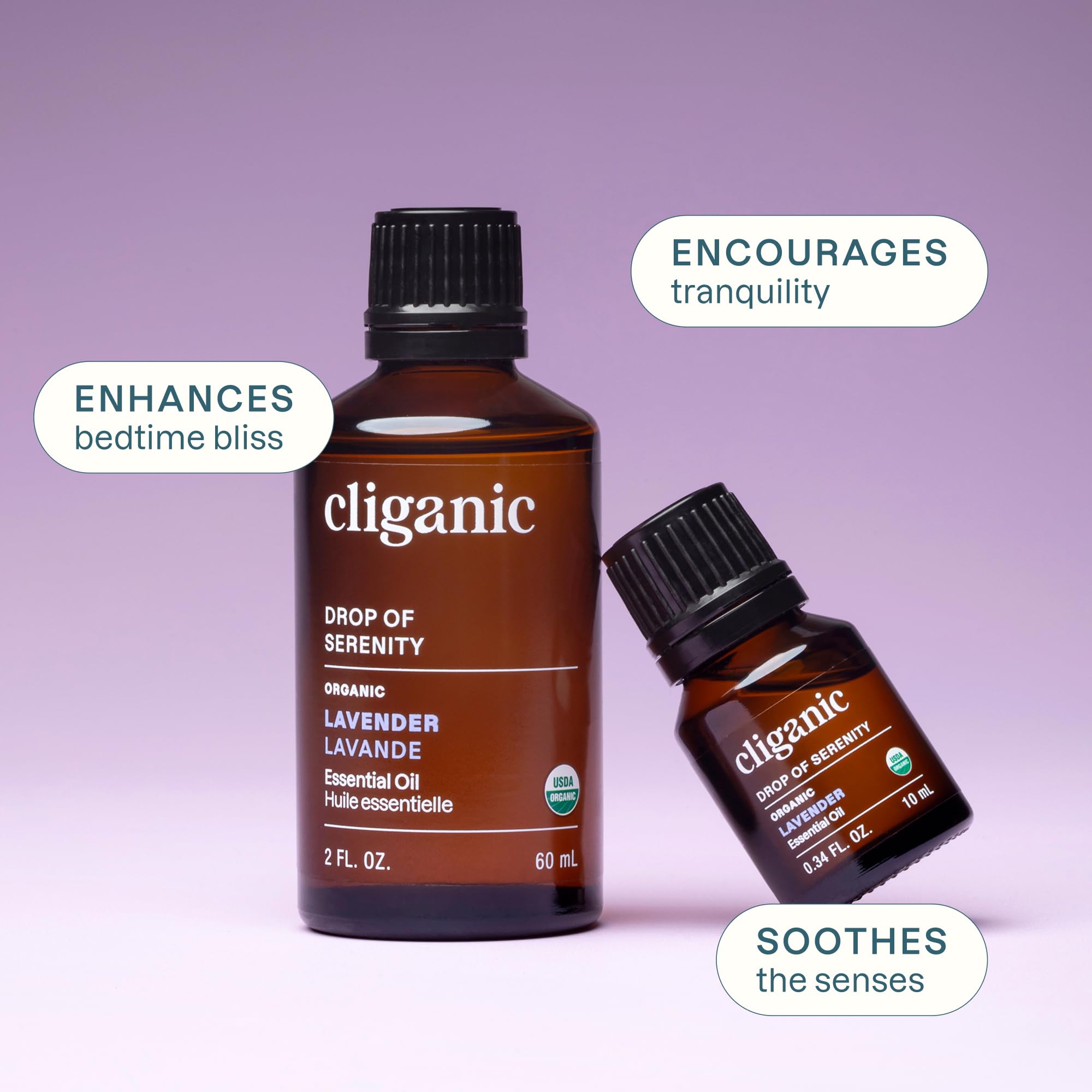 Cliganic detalle de etiqueta con certificaciones orgánicas visibles