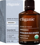 Cliganic frasco delantero de incienso con etiquetado claro y confianza
