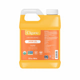 Cliganic aceite de neem 32oz frente mostrando etiqueta y beneficio hidratante