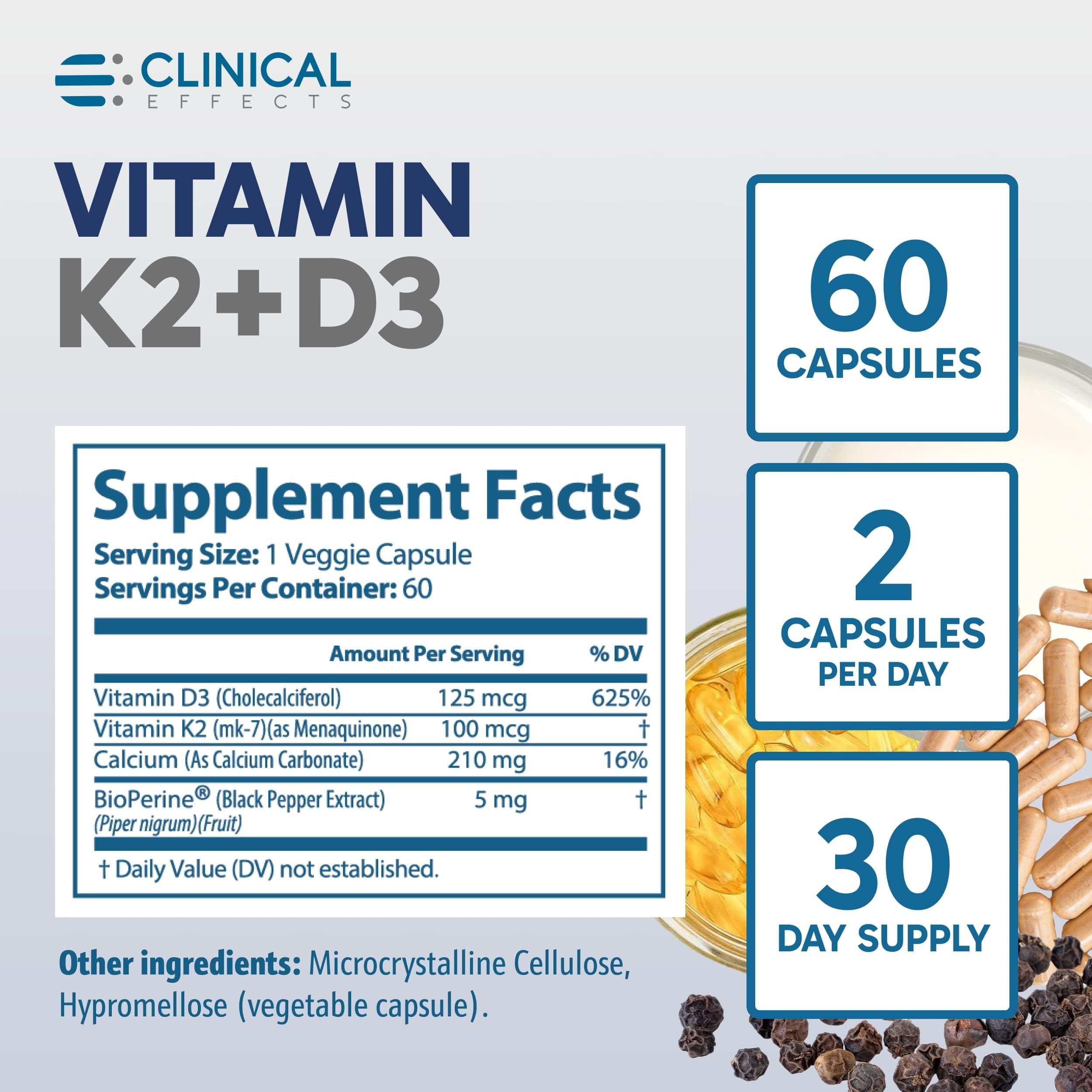 Clinical Effects cápsula junto a comida con grasa para apoyar absorción óptima