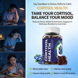 CLINIVEX gomitas junto a arándanos resaltando sabor natural y aceptación palatable