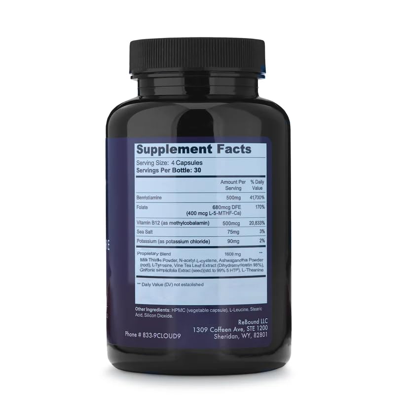 CLOUD9 BY REBOUND primer plano de ingredientes para confianza