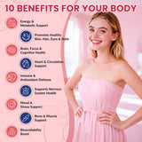 CNCHEF frasco junto a una regla para comparar tamaño real