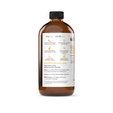 Complete Natural Products etiqueta con ingredientes orgánicos en foco