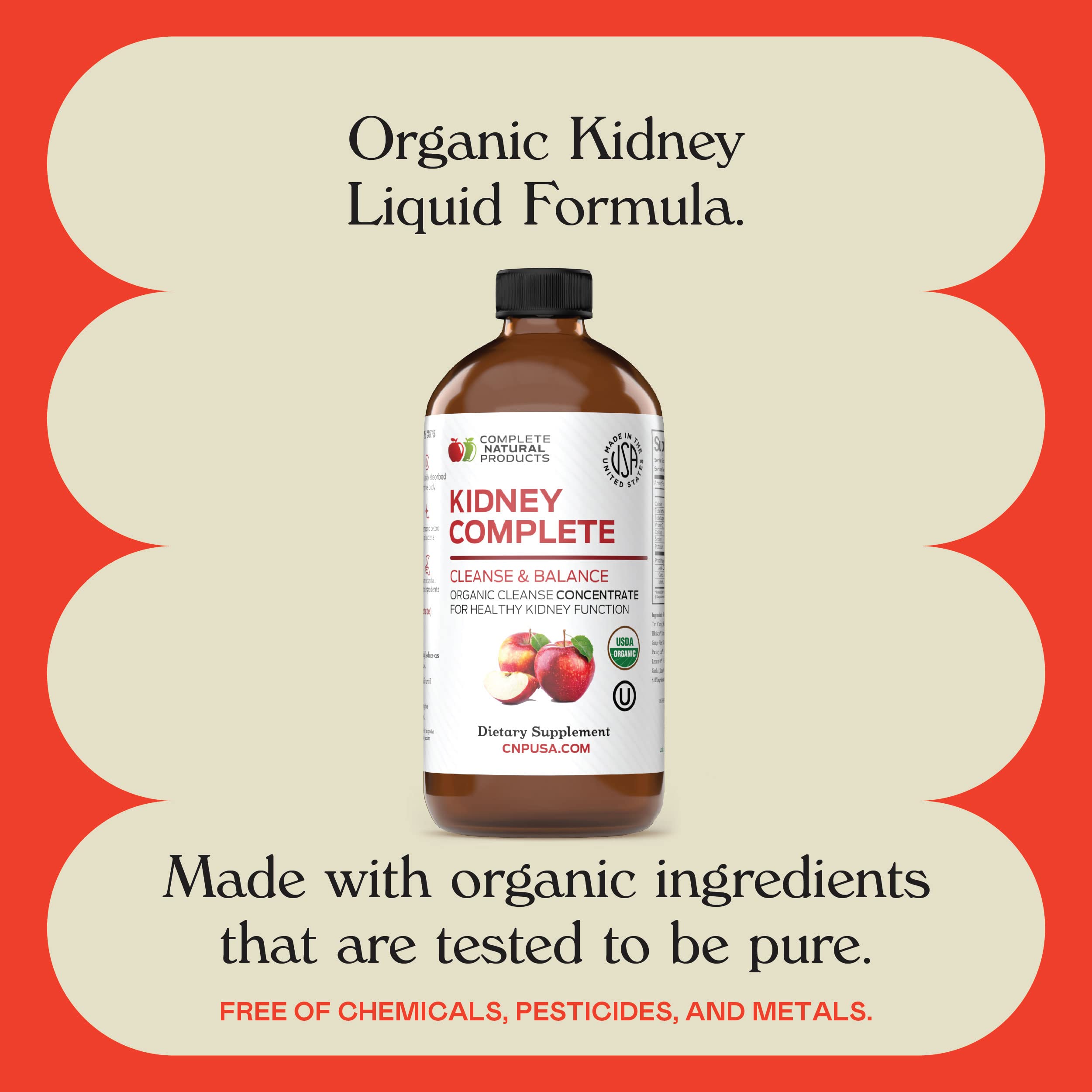 Complete Natural Products ingredientes limón y chanca piedra frescos y naturales