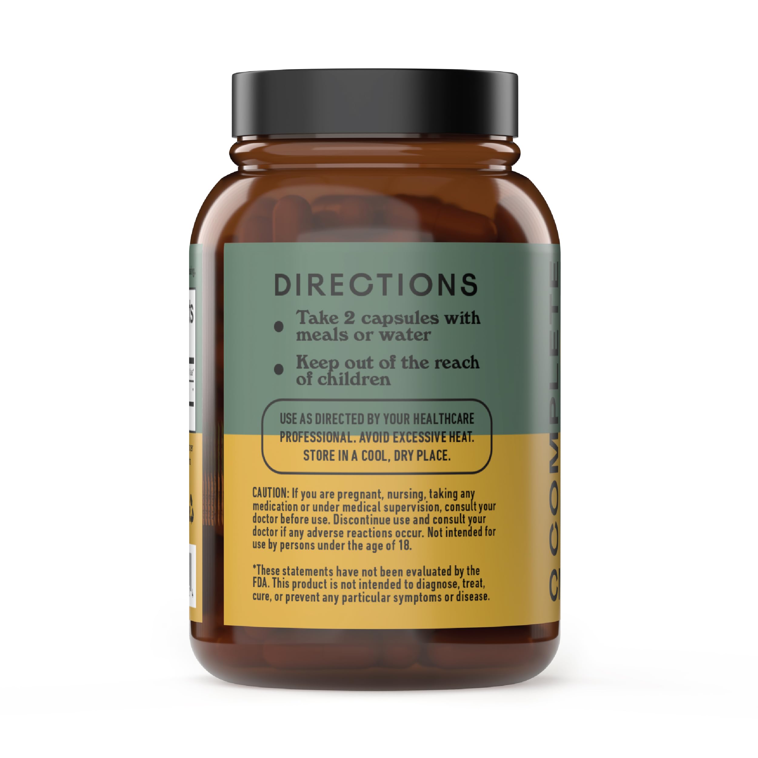 Complete Natural Products etiqueta clara con 6000 FU destacando potencia consistente