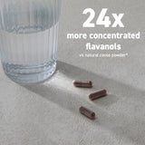 CocoaVia Ultra etiqueta con instrucciones de uso claras y beneficios observados
