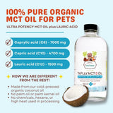 CocoTherapy etiqueta nutricional en detalle que muestra ingredientes puros