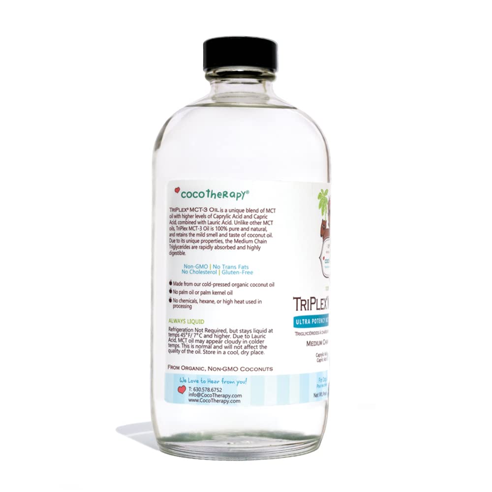 CocoTherapy aceite MCT textura clara que garantiza absorción rápida