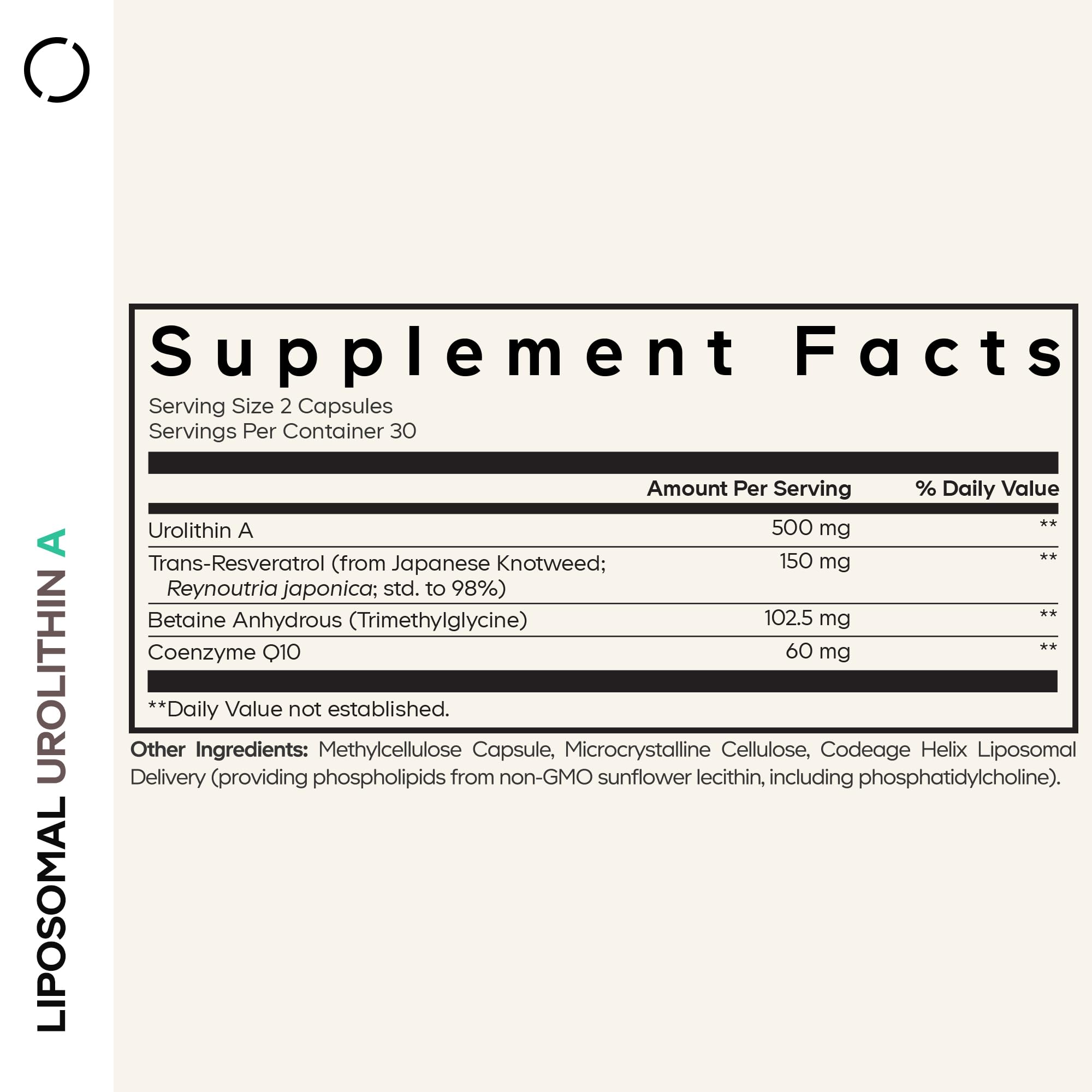 Codeage detalle de cápsulas resaltando textura y entrega liposomal eficiente