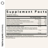 Codeage etiqueta con lista de ingredientes destacando vitaminas y minerales clave