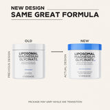 Codeage primer plano de textura liposomal que sugiere estabilización y pureza
