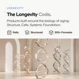 Codeage etiqueta nutricional enfocada en dosis y pureza