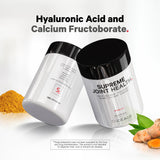 Codeage etiqueta nutricional en primer plano con ingredientes clave