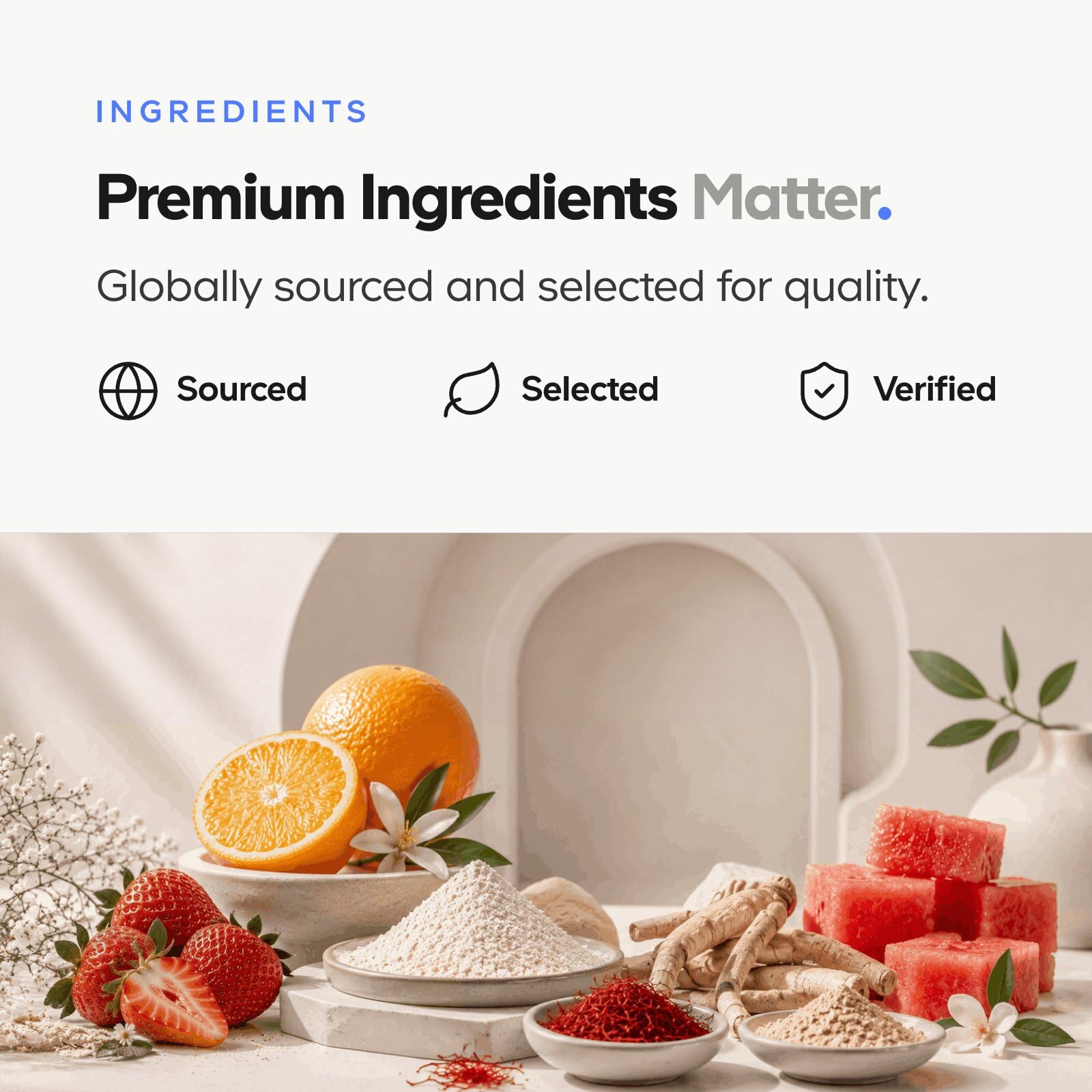 Codeage composición de ingredientes resaltando mezcla AREDS2