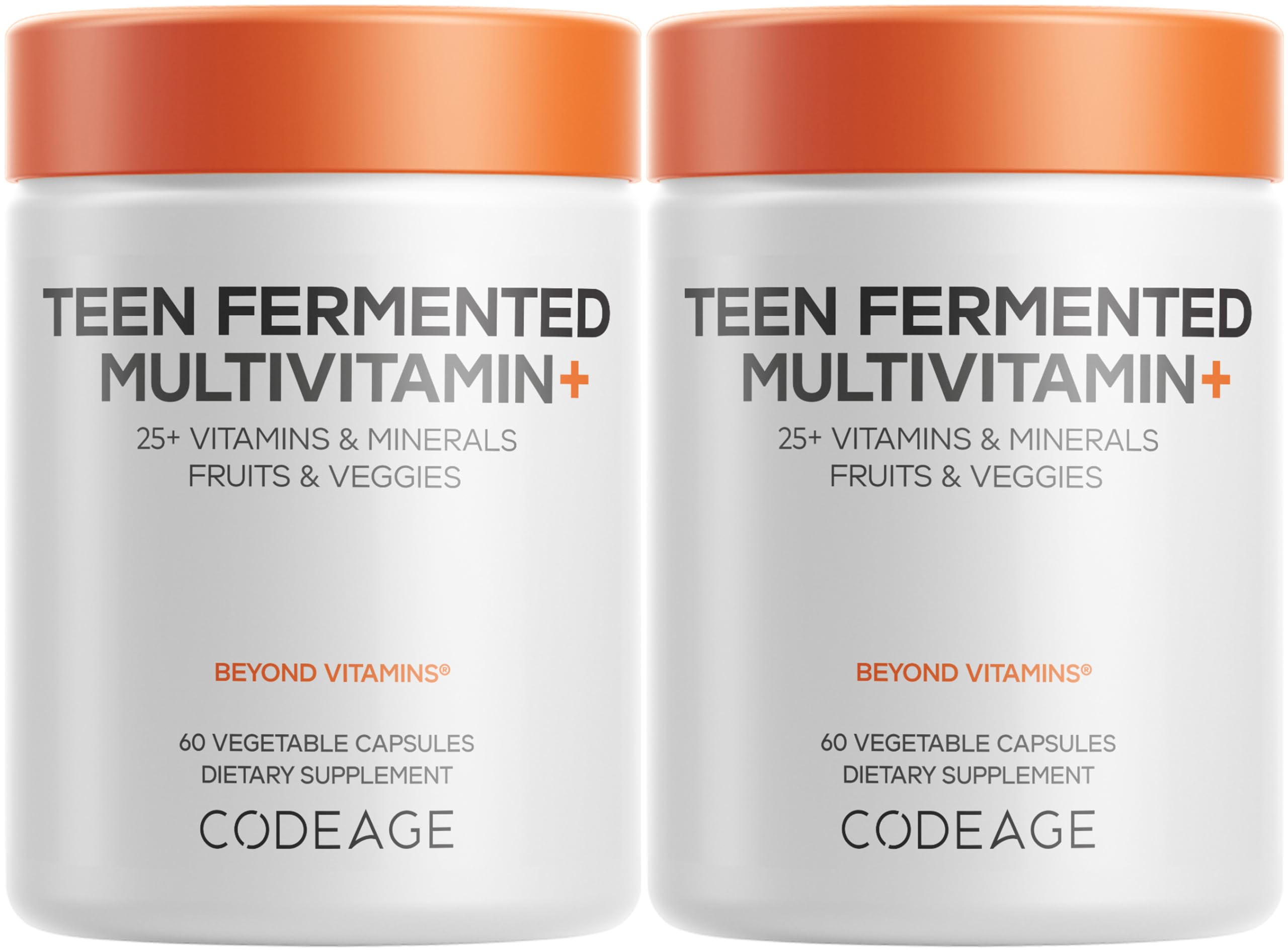 Codeage frente del envase mostrando fórmula completa y beneficios