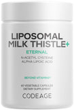 Codeage frontal del empaque muestra fórmula liposomal y beneficios claros