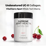 Codeage cerezas Montmorency VitaCherry Sport ilustrando el extracto