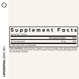 Codeage cápsula en primer plano, detalle de tamaño y revestimiento liposomal